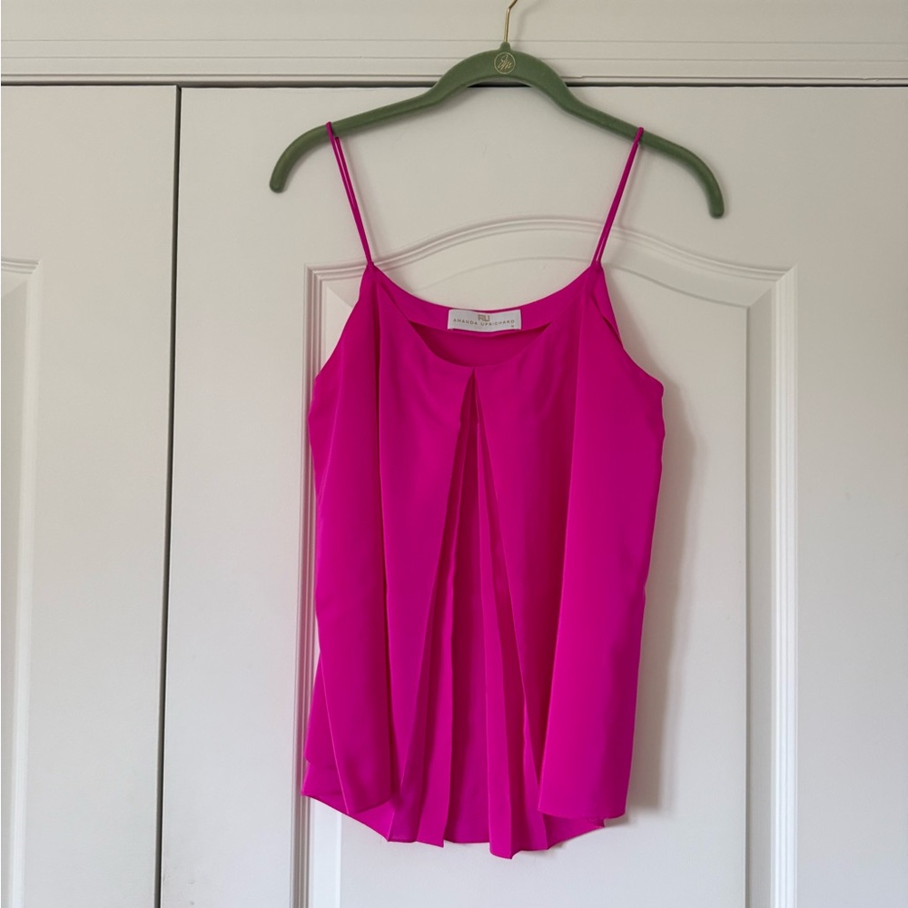 Amanda Uprichard Fuchsia Camisole